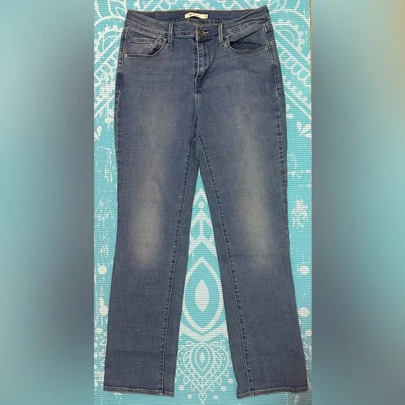 Levi’s 505 Straight Leg Denim Jeans - Picture 3 of 6